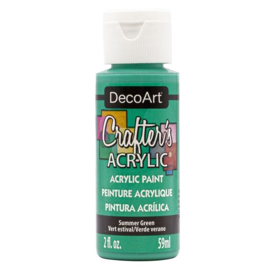 Crafters Acrylic Paint - 59ml - Summer Green