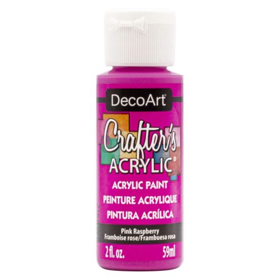 Crafters Acrylic Paint - 59ml - Pink Raspberry