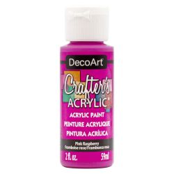 Crafters Acrylic Paint - 59ml - Pink Raspberry