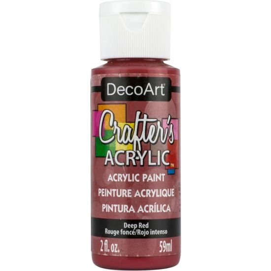 Crafters Acrylic Paint - 59ml - Deep Red