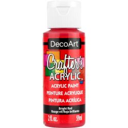 Crafters Acrylic Paint - 59ml - Bright Red