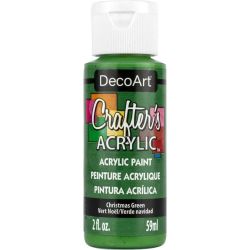 Crafters Acrylic Paint - 59ml - Christmas Green