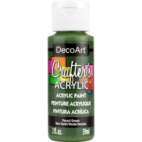 Crafters Acrylic Paint - 59ml - Forest Green