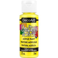 Crafters Acrylic Paint - 59ml - Daffodil Yellow
