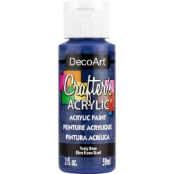 Crafters Acrylic Paint - 59ml - Truly Blue