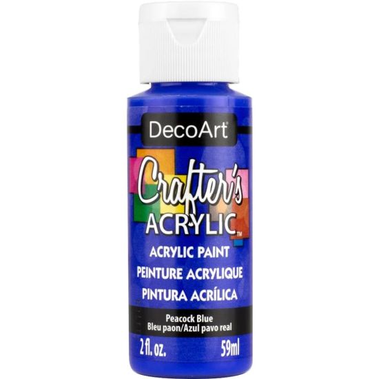 Crafters Acrylic Paint - 59ml - Peacock Blue