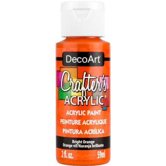 Crafters Acrylic Paint - 59ml - Bright Orange