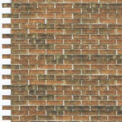 Embossed Dark Brick Sheet