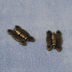Antique Ornate Hinges x 2 pcs