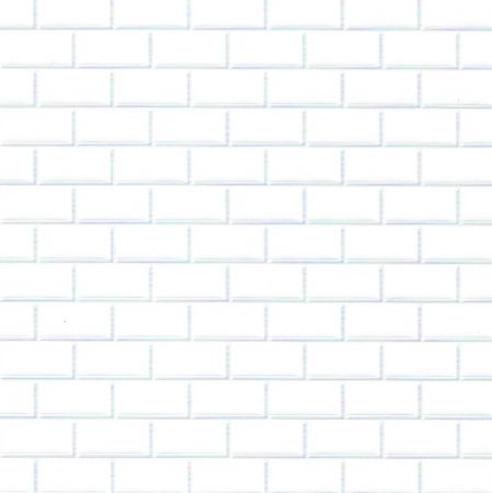 Embossed Metro Tile Sheet - White