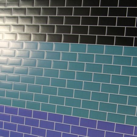 Embossed Metro Tile Sheet - Coloured #2