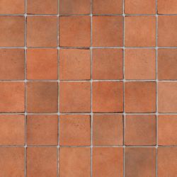 Embossed Terracotta Small Tiles Sheet