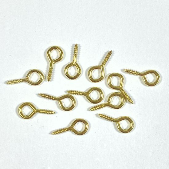 Brass Eyelets x12