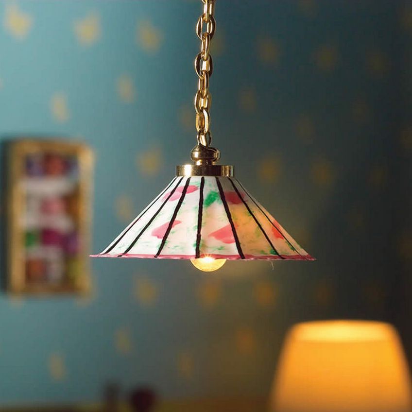 Dolls house ceiling lights top
