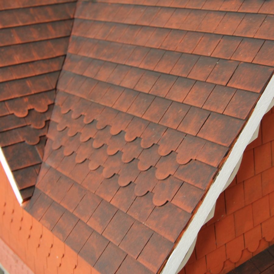 roof tiles for dolls house