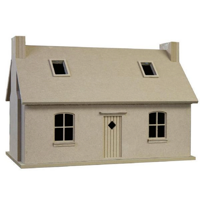 Crofters Cottage - Unpainted Kit 1:24 Scale (BDH0324) | Bromley Craft