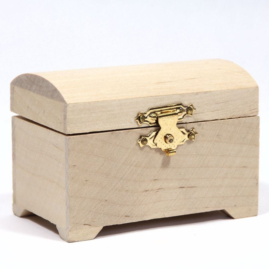Unfinished wood chest deals