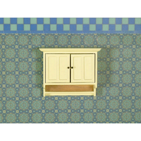 Shaker Style Wall Cabinet - Cream