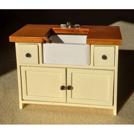 Shaker Style Sink Unit - Cream