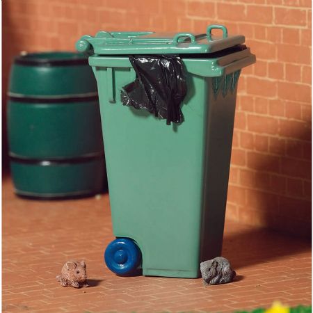 Green Wheelie Bin Dustbin