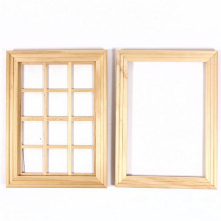 Medium Wooden Window 12 Pane