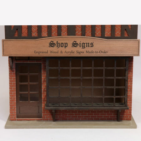 Engraved Dolls House Shop Sign #3