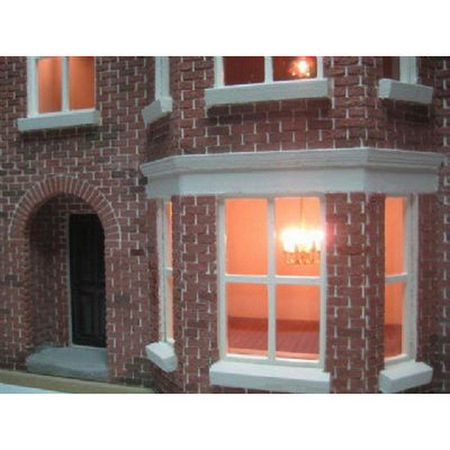 Decorated Bay View Dolls House (1:24 scale) #2