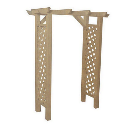 Garden Arbour Natural Wood