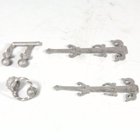 Decorative Door Furniture for 1:12 Scale Dolls House