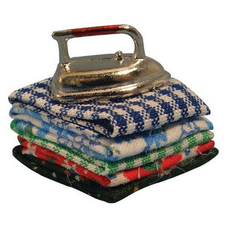 Miniature Iron and Linen