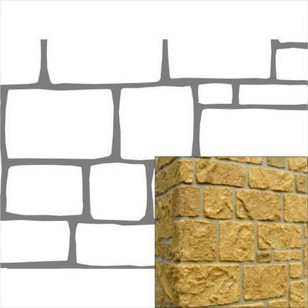 Stone Block Stencil