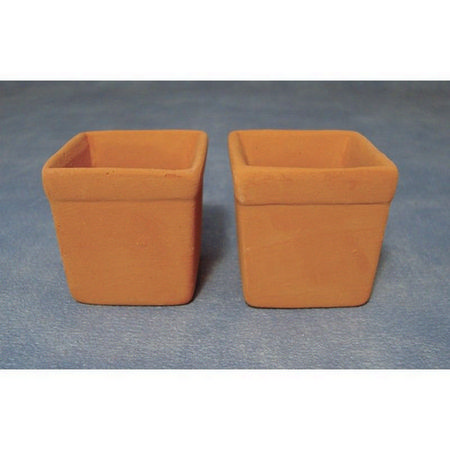 Terracotta Tree Pots x2