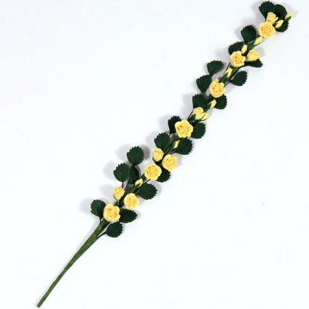 Climbing Yellow Roses for Dolls House