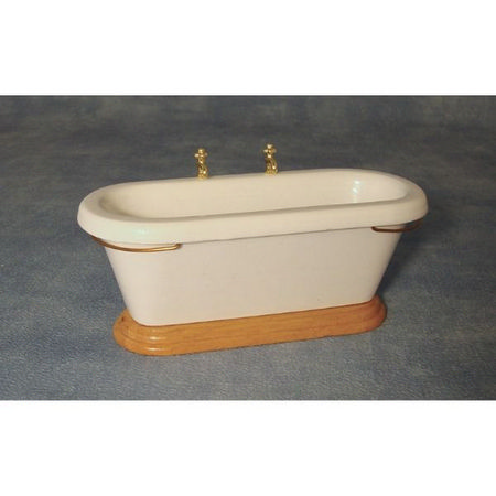 Dolls House Bath with Side Taps