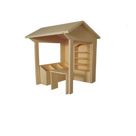 Deluxe Market Stall Kit - 1:12 Scale