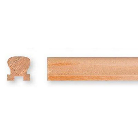 Banister Hand Rail  for 1:12 Scale Dolls House 1x18" Length #2