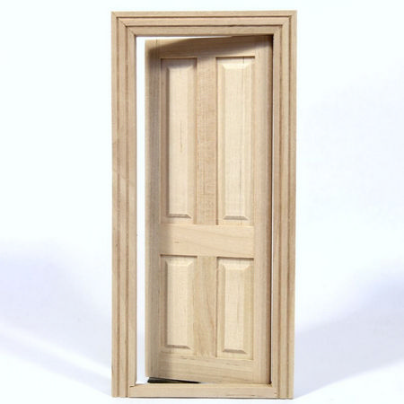 Wooden Interior Door - 4 Panel #2