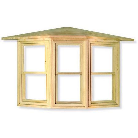 Bay Window with Glazed Opening Sash Windows