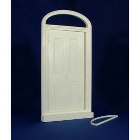 Large Victorian Front Door (Plastic) 1:12 scale