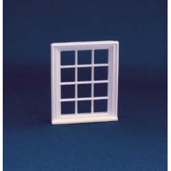 Victorian 12 Pane Window Frame (Plastic) 1:24 scale