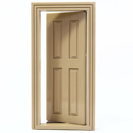 Plastic Interior Door - 1:12 Scale #2