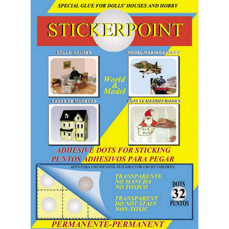 Sticker Point Permanent Silicon Glue Dots