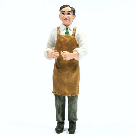 Resin Shopkeeper Figure - 1:12 scale