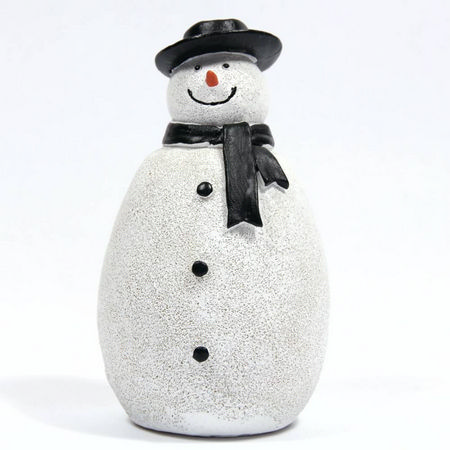 Resin Snowman Figure