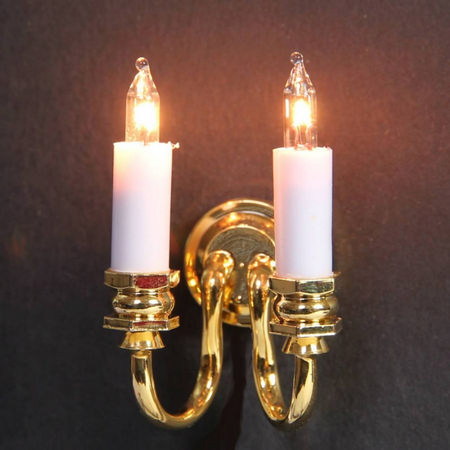 Double Wall Candle Light for Dolls House (LT2002)