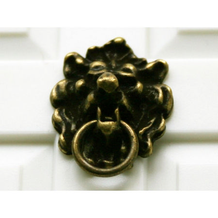 Door Knocker with Antique Lion Head Design