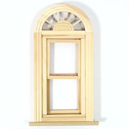 Palladian Double Hung Working Window