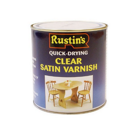 Rustins Clear Satin Varnish 250ml