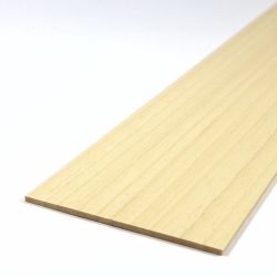 Obeche Sheet 450mm x 100mm x 3.0mm