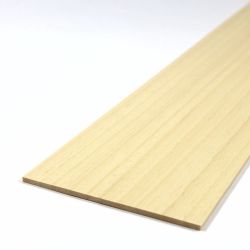 Obeche Sheet 450mm x 100mm x 3.0mm